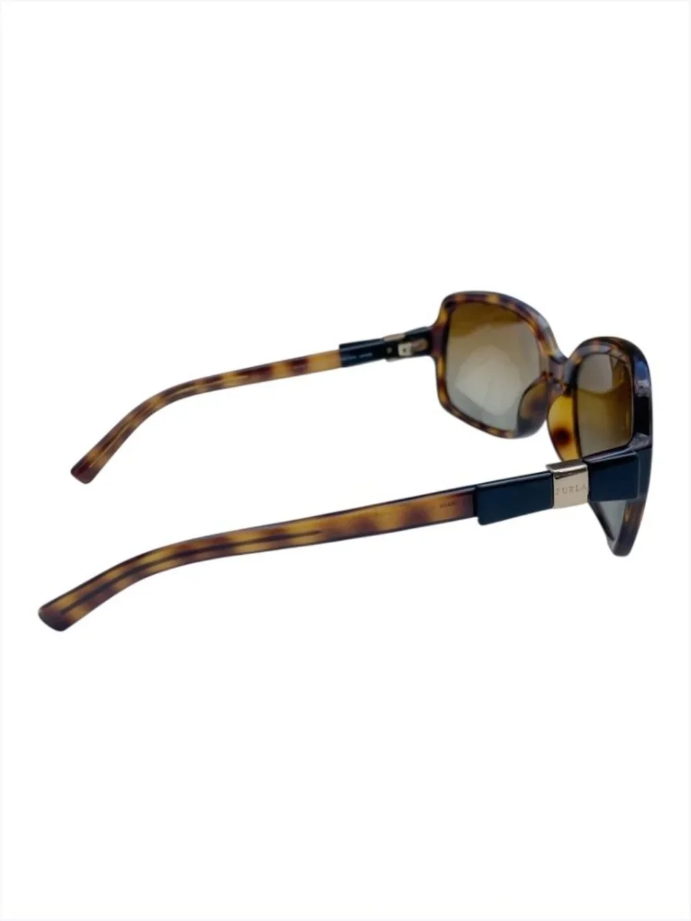 Furla Polarized Brown Gradient Sunglasses Lenses *READ*